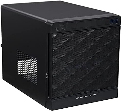 Inwin Development 240152 In-win Cs Ms04-s315.h 4bays Mini Server Tower 12g 3.5x4 2.5x4 Hs Black Rtl