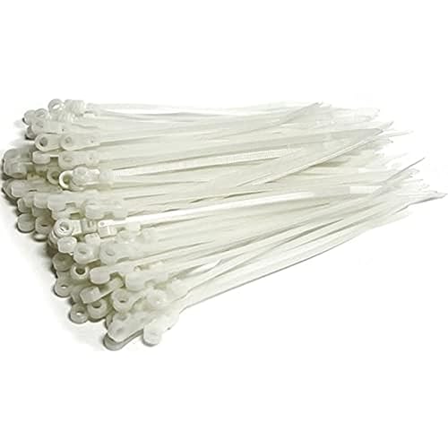 6in Screw Mount Cable Ties 100 Pack 100 Pack Pkg of 100