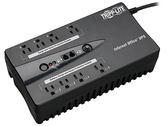 Tripp Lite Internet Office 120V 550 VA 300 Watts Standby UPS, Ultra-Compact Desktop, USB (INTERNET550U)
