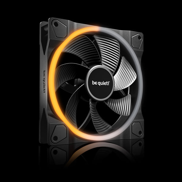 Be Quiet! Fan Bl134 Light Wings 140mm Pwm Reverse Black Retail