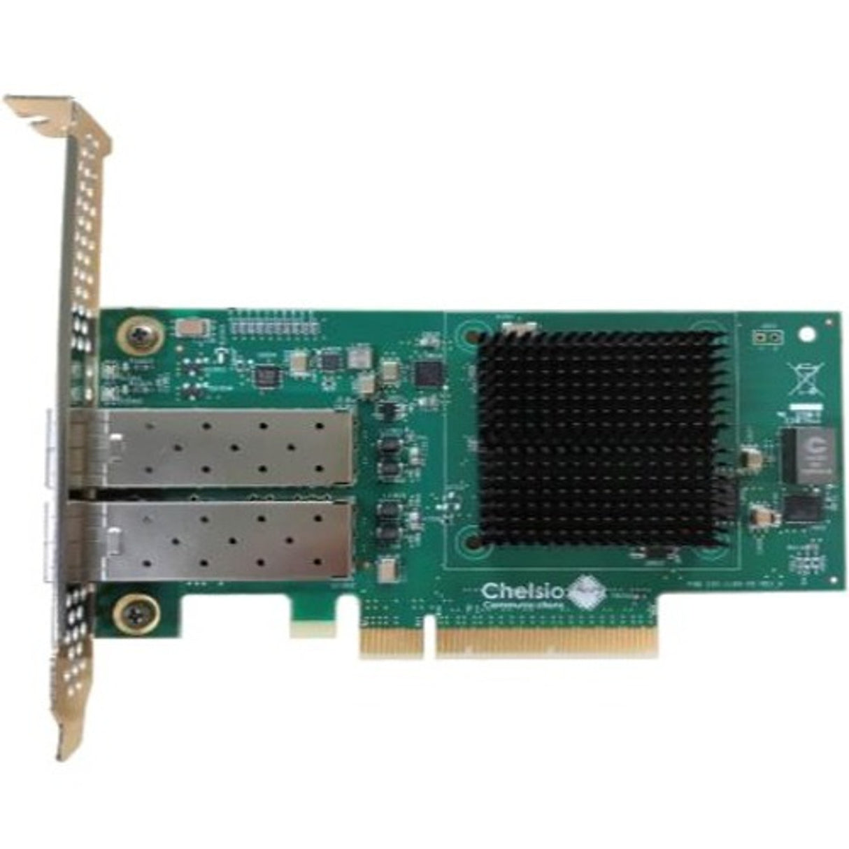 Chelsio T520-SO-CR 2-Port Low Profile 1/10GbE Server Offload Adapter With PCI-E X8 Gen 3, SFP+ Connector