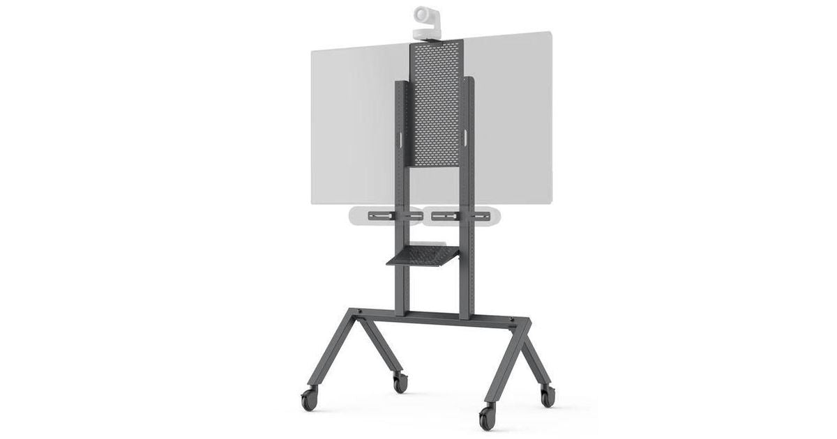 Heckler Design AV Cart For Logitech Rally Plus Black Grey