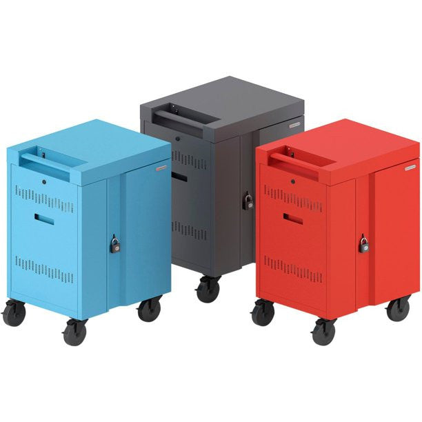 Bretford CUBE Tower, 8x USBC PreWire, Charcoal - CTWR800USBC-CK