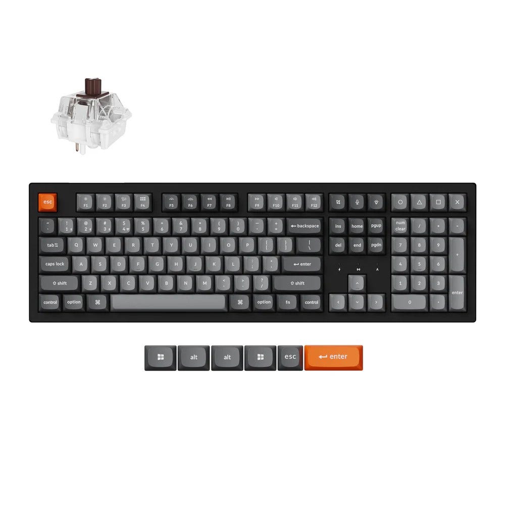 K10 Max - RGB - Brown Switch