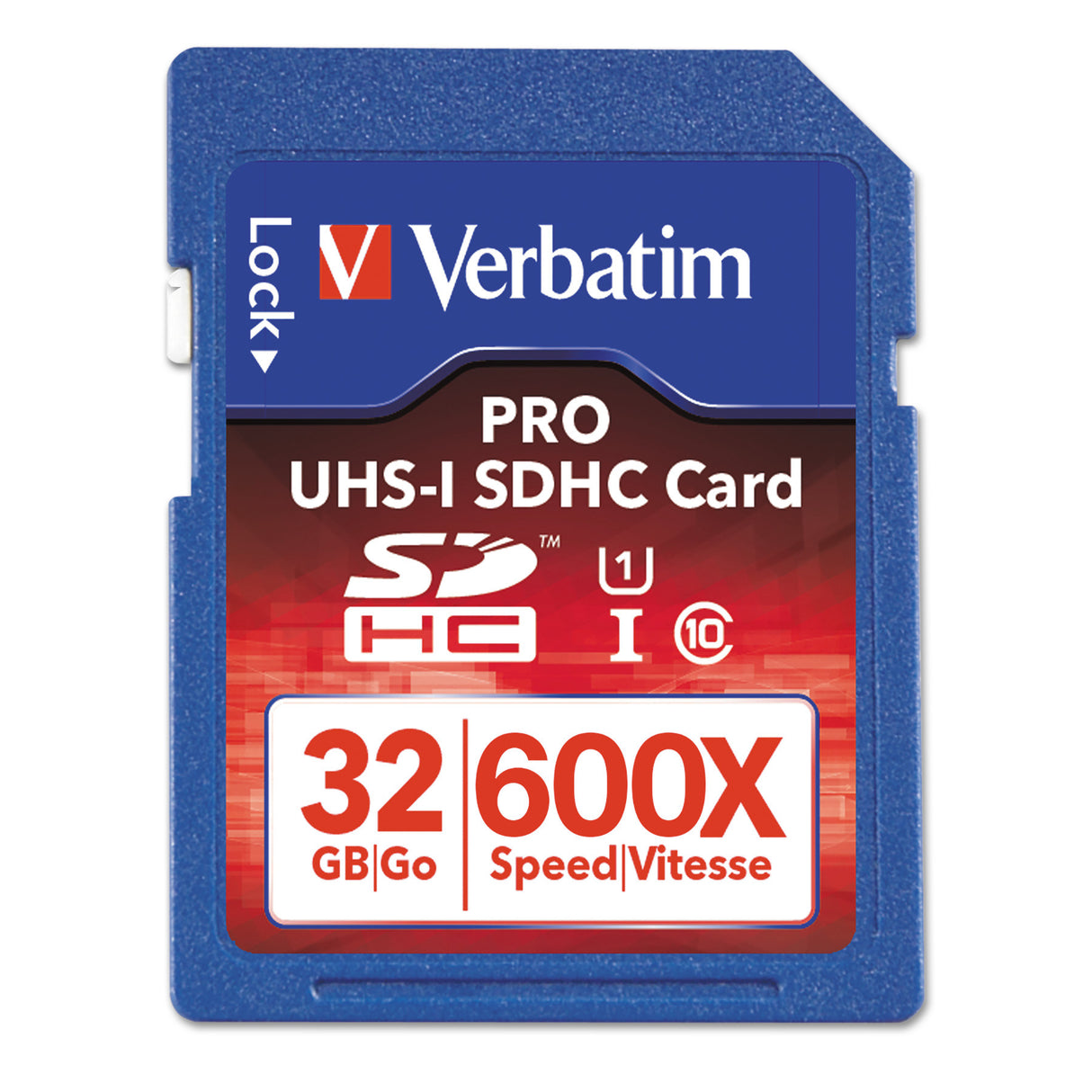 Verbatim 32GB Pro 600X SDHC Memory Card, UHS-I V30 U3 Class 10