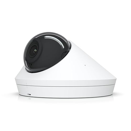 Ubiquiti UniFi Protect G5 Dome Camera | Compact 5MP Vandal-Resistant Weather-Resistant PoE Dome Camera with Integrated IR LEDs, Ultra-Wide Viewing Angle and 2-Way Audio (UVC-G5-DOME)