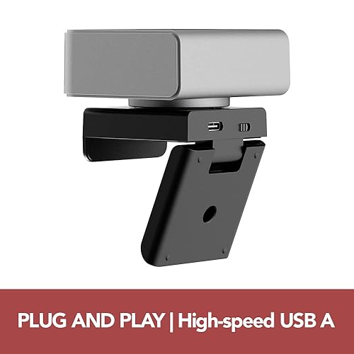 MP Mobile Pixels AI Camera, FHD 1080p Video Webcam, Noise Reduction Microphone,Auto Tracking and Auto Focusing, Widescreen HD Video Calling, for Skype, FaceTime,Hangouts,PC,MacBook,Laptop,Tablet