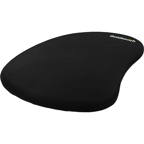 Goldtouch GT9-0017L Gel-Filled Slimline Mouse Pad Left-Handed (Black)