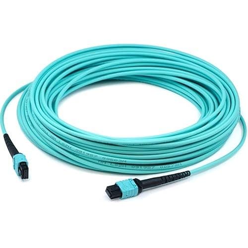 AddOn Fiber Optic Patch Network Cable - 1.64 ft Fiber Optic Network Cable for Network Device - First End: 1 x MPO Female Network - Second End: 1 x MPO Female Network - 1.25 GB/s - Patch Cable - 50/125