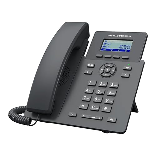 Grandstream Networks GRP2601 IP Phone Black 1 Lines LCD