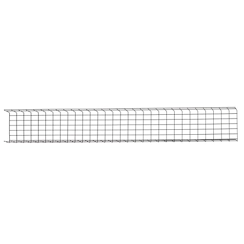Tripp Lite Wire Mesh Cable Tray Management Organization, Ideal for Industrial & Data Centers, 10 Pack, 12 inches x 2 inches x 10 Feet / 300 x 50 x 3000 millimeters, 5-Year Warranty (SRWB12210STR10)