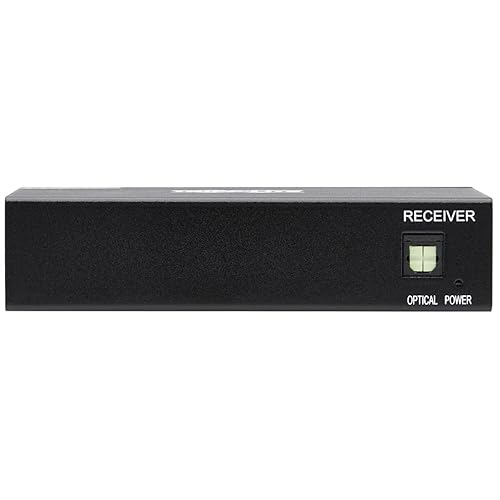 Tripp Lite HDMI Over Ethernet Cat6 Receiver - Up to 230 feet or 70.1 Meters - 4K 60Hz Video, HDR, 4:4:4, PoC, HDCP 2.2, TAA Compliant (B127A-1A0-BH)