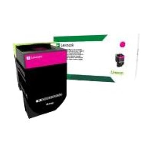 Lexmark Standard Yield Magenta Return Program Toner Cartridge for US Government, 2000 Yield (80C0SMG)