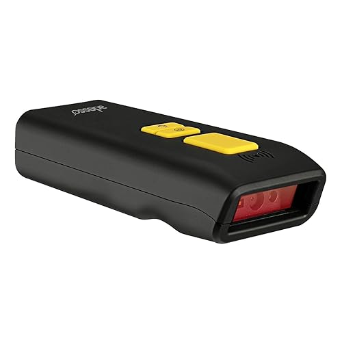 Adesso NuScan 3500 2D Barcode Scanner with Bluetooth & 2.4GHz Wireless Technology, Waterproof IP67 Rating, 10ft Drop Protection, 118ft Operating Range, Compatible with Windows & MacOS