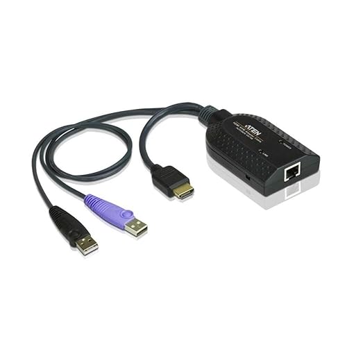 ATEN KA7168 HDMI USB Virtual Media KVM Adapt with Reader