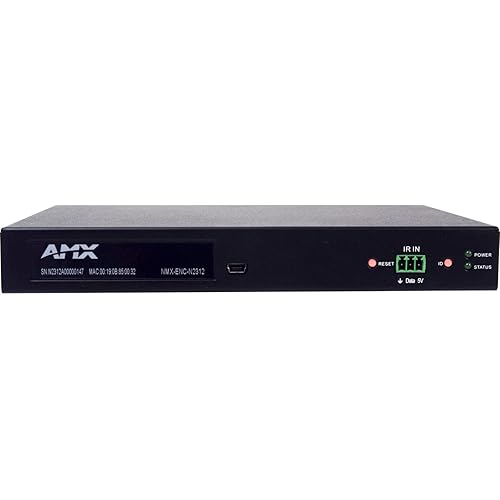 AMX N2300 Series 4K UHD Video Over IP Stand Alone Encoder with KVM, PoE