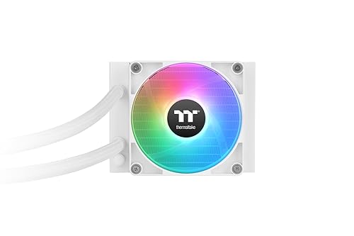Thermaltake TH120 V2 ARGB Sync/AlO Liquid Cooler/Fan 120mm*1/PWM 500~2000 RPM/Mirror Waterblock/MB ARGB Sync Control/White, CL-W363-PL12SW-A