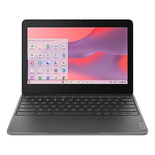 Lenovo 100e Chromebook Gen 4,11.6 Display,MediaTek Kompanio 520,8GB Soldered LPDDR4x-3600,64GB eMMC,ChromeOS