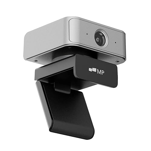 MP Mobile Pixels AI Camera, FHD 1080p Video Webcam, Noise Reduction Microphone,Auto Tracking and Auto Focusing, Widescreen HD Video Calling, for Skype, FaceTime,Hangouts,PC,MacBook,Laptop,Tablet