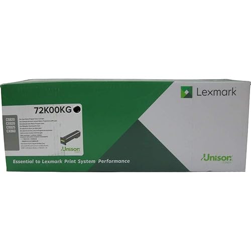 Lexmark Black Return Program Toner Cartridge for US Government, 8000 Yield (72K00KG)