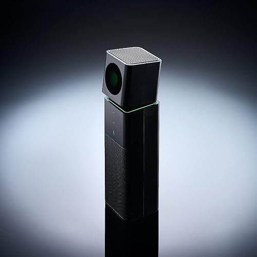 Boom UNO - All-in-One HD 1080p Wide Angle 120-degree Video Conference Camera with Built-in 360-degree omnidirectional Echo canceling Microphone and Speaker