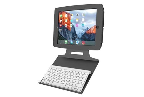 Compulocks UKBTRAYB Universal Tablet Enclosure Kiosk Black Keyboard Tray - Wall Mount Shelf, That C