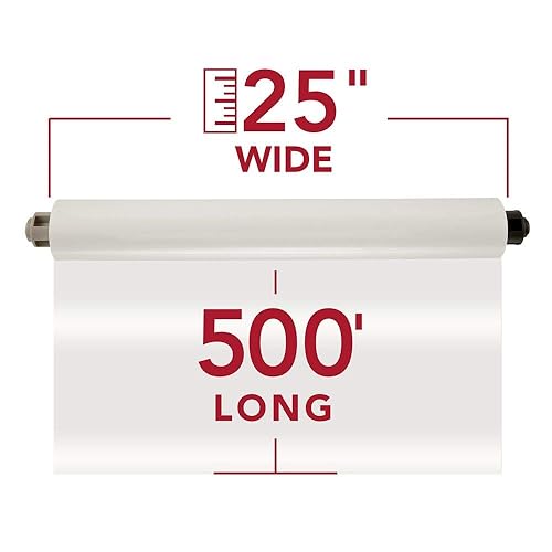 GBC 3000004EZ Thermal Laminating Film, Rolls, Ultimo 65 Reload, Nap I, 1.5 mil, 25 x 500', 2-Pack