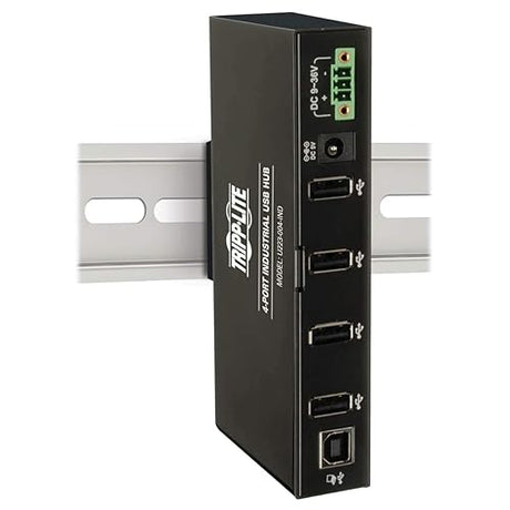 4port Industrial USB 2.0 Hub Heavy Duty 15kv ESD Immunity