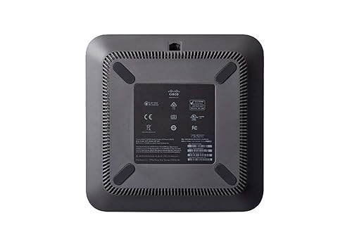 Cisco IP Conference Phone 7832 with Multiplatform Firmware, 360-Degree Microphone Coverage, 3.4-inch Monochrome LCD, Class 2 PoE, Supports 1 Line, 1-Year Limited Hardware Warranty (CP-7832-3PCC-K9=)