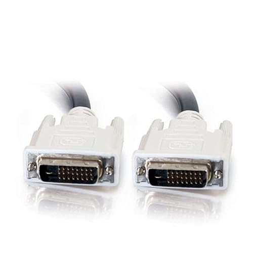 C2G 29527 DVI-D M/M Dual Link Digital Video Cable, Black (16.4 Feet, 5 Meters)