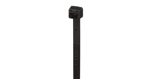 Panduit PLT3S-C0 Pan-Ty Locking Tie, Standard, 11.5-Inch Length, Weather Resistant Nylon 6.6, Black (100-Pack)