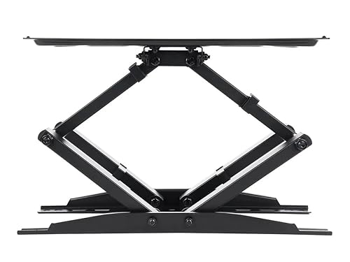 Monoprice Full-Motion Articulating TV Wall Mount Bracket for TVs 32in to 70in, Max Weight 88 lbs, Extension Range 2.4in 18.4in, VESA Up 400x400, Rotating, Fits Curved Screens (43199)