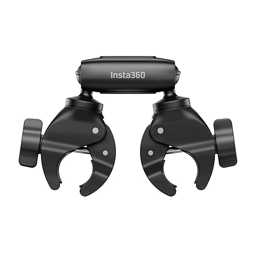 Insta360 Motorcycle Camera Mount, Handlebar Mount, 1/4-20 Thread, Metal or Hard Plastic