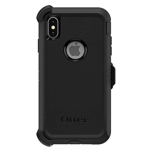 OtterBox DEFENDER SERIES Case for iPhone Xs Max - Retail Packaging - BLACK