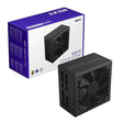 NZXT C850 Gold Core - 850W ATX 3.1 Power Supply - 80 Plus Gold - Cybenetics Platinum - Fully Modular - PCIe 5.1 600W 12V-2x6 - Zero RPM Fan - 105°C Capacitors - Black Black 850W Gold Core Core ATX 3.1