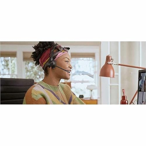 HP Poly Blackwire C3220 Headset - Stereo - USB Type C - Wired - 32 Ohm - 20 Hz - 20 kHz - Over-The-Head, Over-The-Ear - Binaural - Supra-aural - 5.20 ft Cable - Noise Cancelling Microphone - Black