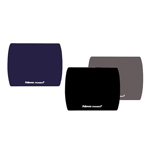 Fellowes 5908101 Microban Ultra Thin Mouse Pad-Black 5908101
