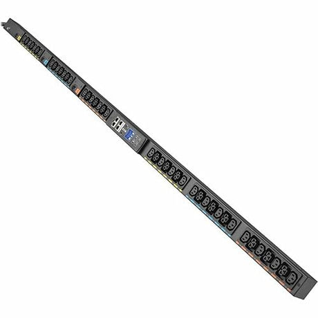 Eaton Electrical - EVMI1530X - Eaton 3-Phase Metered Input Rack PDU G4, 208V, 42 Outlets, 24A, 8.6kW, L15-30 Input, 10