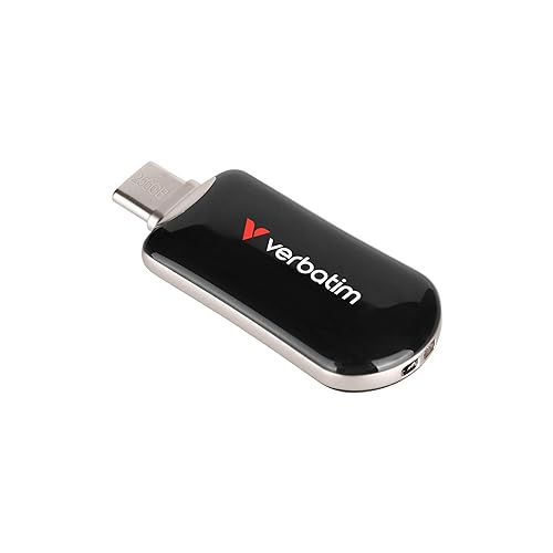 Verbatim Plectra USB-C Flash Drive 256GB Black