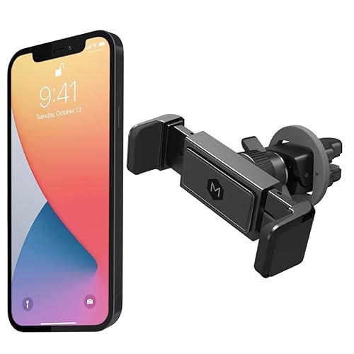 Mighty Mount Phone Simpl Grip Air Vent Mount for Car - One Touch Dashboard Car Phone Holder Mount - Quick-Grip Car Mount for Phone Compatible with iPhone and All Smartphones Secure Car Accessories