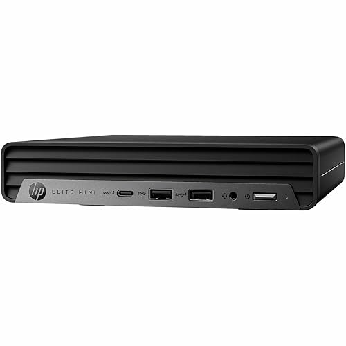 HP Elite Mini 805 G8 Desktop Computer - AMD Ryzen 7 PRO 5750GE - 32 GB - 512 GB SSD - Desktop Mini - AMD PRO 565 Chip - Windows 11 Pro - AMD Radeon Graphics DDR4 SDRAM - French Keyboard - IEEE 802.11a