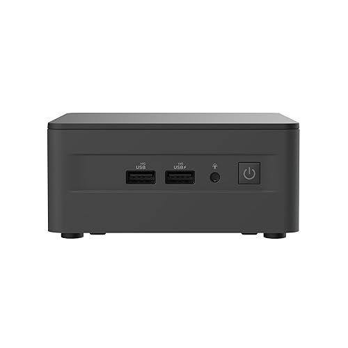 ASUS NUC 13 Pro Tall Barebone Kit with Intel 13th Gen Core i7-13620H, Up to 64GB DDR4 RAM, Triple Storage Design, Thunderbolt™ 4, Wi-Fi 6E & Bluetooth 5.3, with VESA Mount Included NUC 13 Pro|Core i7-13620H Barebones|Tall