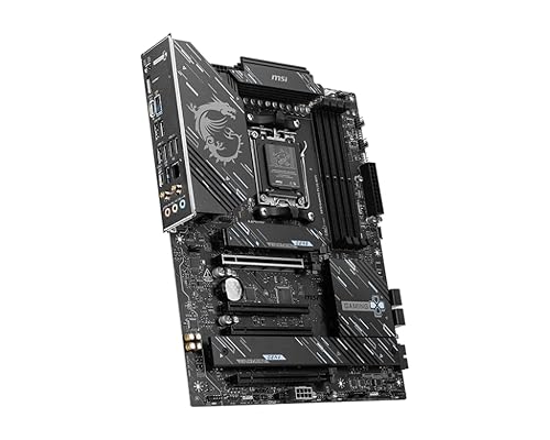 MSI X870 Gaming Plus WiFi Gaming Motherboard (Supports AMD Ryzen 9000/8000/7000 Series Processors, AM5, DDR5, PCIe 5.0, M.2, SATA, 5Gbps LAN, USB-C, Wi-Fi 7, Bluetooth 5.4, Thunderbolt 4, ATX)