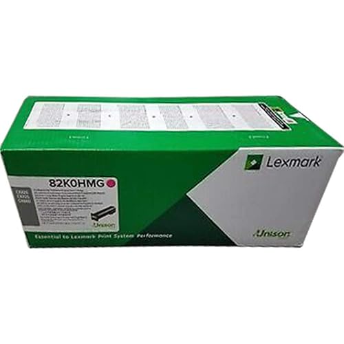 Lexmark High Yield Magenta Return Program Toner Cartridge for US Government, 17000 Yield (82K0HMG)