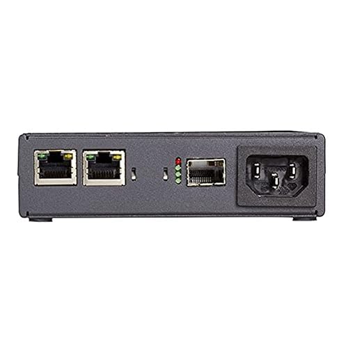 Black Box Compact Media Converter - 2-Port 10/100/1000-Mbps Copper, 1-Port 100/1000-Mbps SFP
