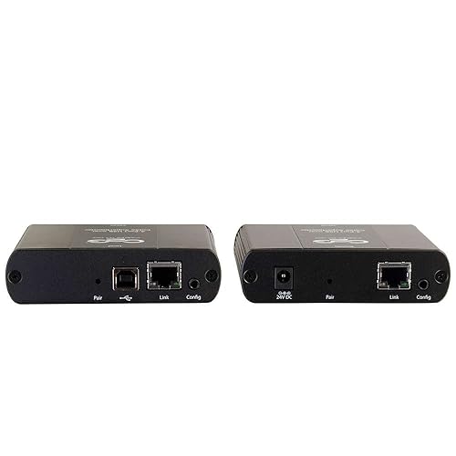 C2G/Cables to Go 34020 4-Port USB 2.0 Over Cat5 Extender