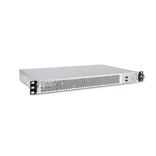 IN-WIN IW-RF100S-S265 1U Short Depth Mini-ITX Rackmount Server Chassis, 265W