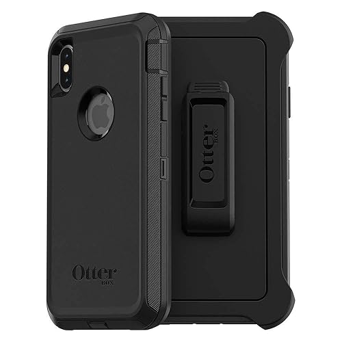 OtterBox DEFENDER SERIES Case for iPhone Xs Max - Retail Packaging - BLACK