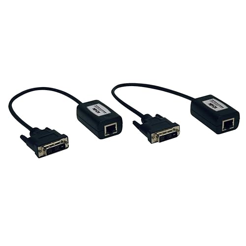 TRIPP LITE DVI Over Cat5/Cat6 Extender, Video Transmitter and Receiver 1920x1080 at 60Hz(B140-101)