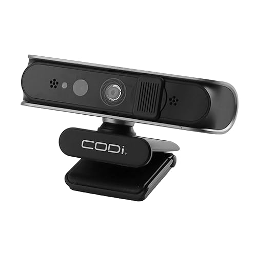 Codi A05023 Allocco 1080p Ir Facial Perp Recognition Webcam Windows Hello